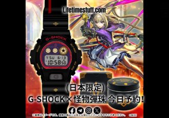 (日本限定) G-SHOCK×怪物彈珠 今日予約